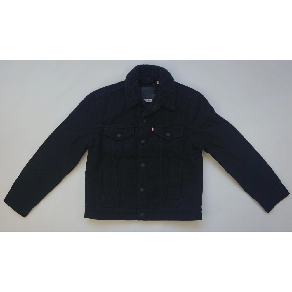 Levi's Women's Ex-Boyfriend Sherpa Trucker Jacket 361370015 Medium - Picture 6 of 7